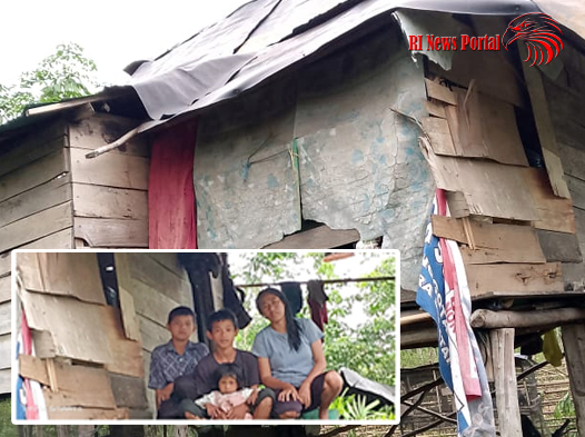 Butuh Perhatian Pemerintah Rumah Tidak Layak Huni (RTLH) Suryadi Warga Lubuk Tunggal