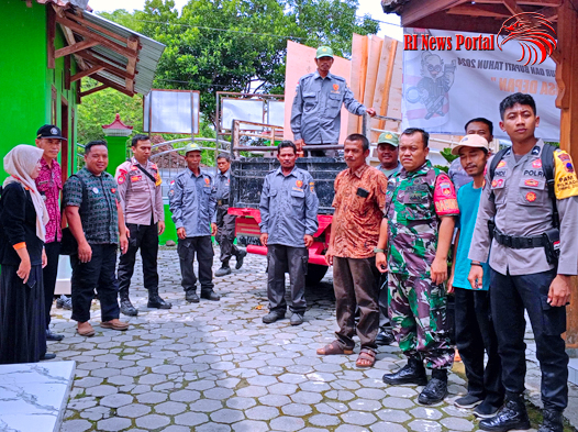 Jelang Pilkada Serentak Logistik Pemilu di Gilirejo Baru Sragen Dikawal Ketat