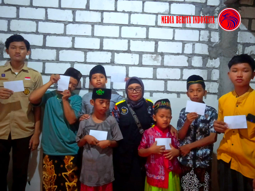 Keluarga Besar LSM GMBI Lakukan Program Sosial Santunan Anak Yatim dan Kaum Duafa