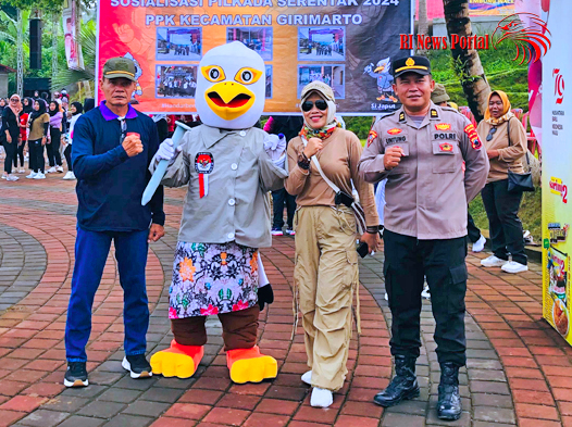 Polres Wonogiri Amankan Sosialisasi Pilkada 25 Kecamatan di Kabupaten Wonogiri