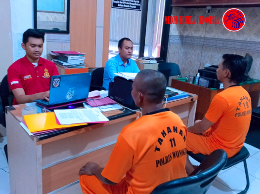 Polres Wonogiri Berhasil Ungkap Judi Oglok 6 Pelaku Diamankan