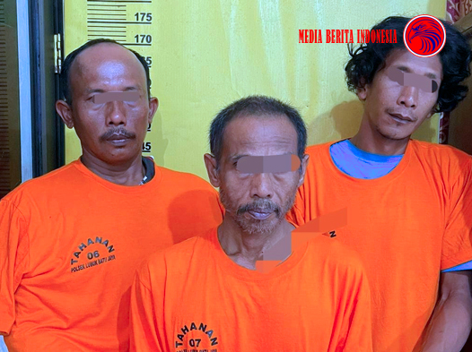 Polsek Lubuk Batu Jaya Inhu Ringkus 3 Pelaku Narkoba 