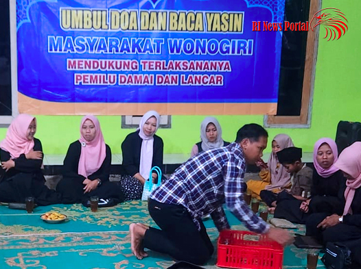 Relawan Alap-alap Joko Wi Partisipasi Urun Doa