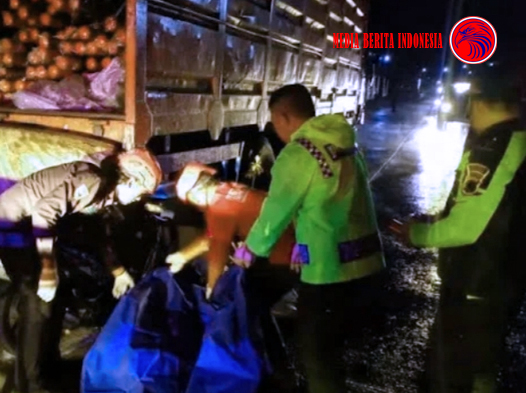 Tabrak Truk Parkir Pengendara Motor di Sragen Tewas di TKP