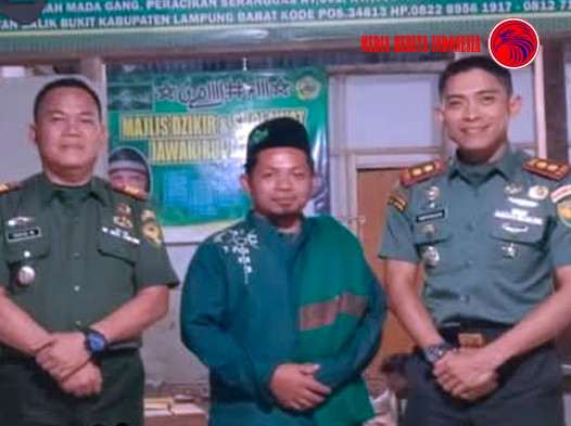 Komandan Kodim 0422-LB Silaturahmi ke Ketua NU Lampung Barat