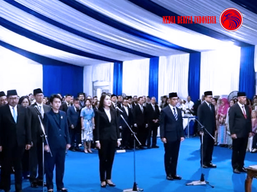 Menkomdigi Lantik Lima Dirjen dan Sejumlah Staf Ahli Menteri