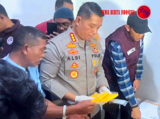 Polisi Gerebek Rumah di Kabupaten Bandung