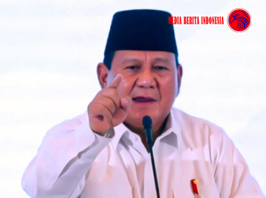 Presiden Prabowo Beri Pengarahan pada Rapat Pimpinan TNI-Polri