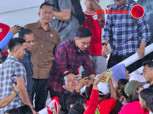 Wapres Saksikan Laga Indonesia vs Suriah