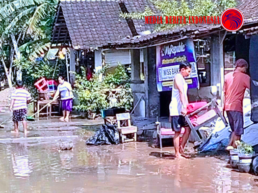 Banjir di Sukoharjo Mulai Surut