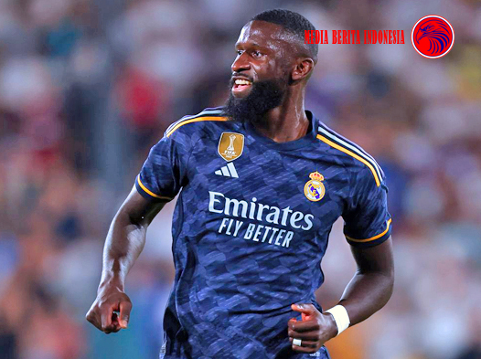 Bek Real Madrid Rüdiger Absen Karena Cedera Otot
