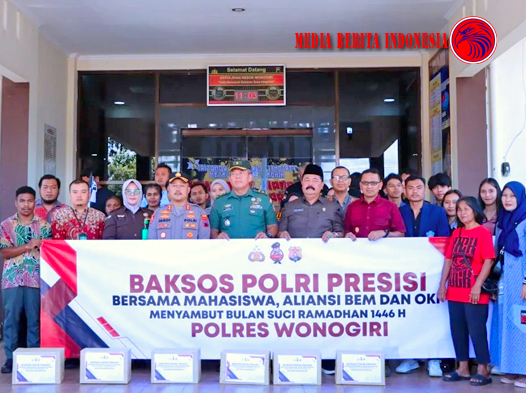 Bersama Aliansi Mahasiswa Menggelar Baksos Polri Persisi