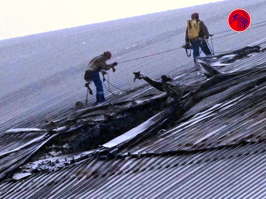 Drone Menembus Atap Pembangkit Listrik Tenaga Nuklir Chernobyl di Ukraina