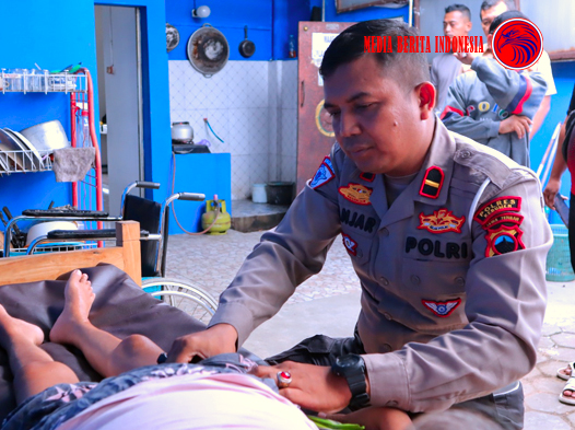 Ipda Lanjar Sediakan Pengobatan Alternatif Bagi Masyarakat