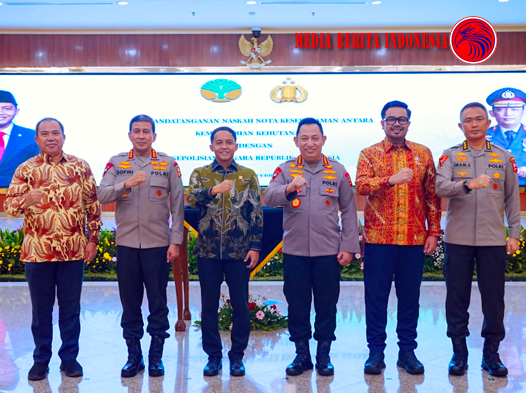 Kapolri dan Menhut Perkuat Upaya Perlindungan Kawasan Hutan