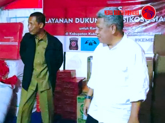 Pemerintah Kabupaten Kubu Raya Salurkan Bantuan untuk 500 KK Terdampak Banjir