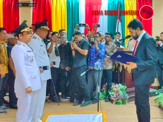 Usai Dilantik Walikota Sayuti Menagih Janji 100 Milyar Pada Muzakir Manaf