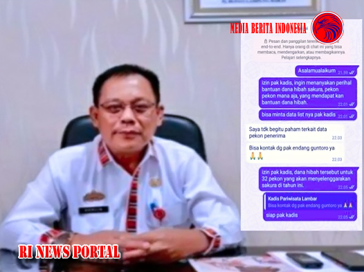 Kadisporapar dan Kabid nya Pilih Bungkam