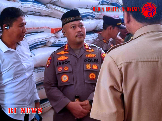 Kapolres Wonogiri Cek Gudang Distributor Bapokting