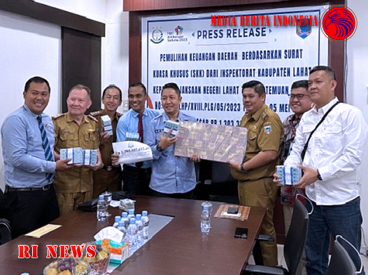 Kejari Lahat Memulihkan Keuangan Daerah sSnilai