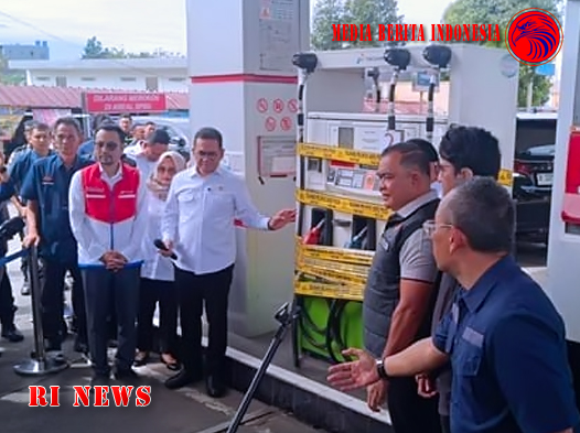 Kemendag dan Bareskrim Polri Segel SPBU di Bogor Diduga Curang Takaran Isi BBM