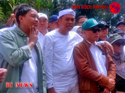 Menhut-Gubernur Jabar Memimpin Program Penghijauan Puncak dengan 50 ribu Pohon