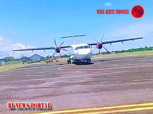 Pesawat Wings Air Resmi Mengudara Dilangit Daerah Mukomuko