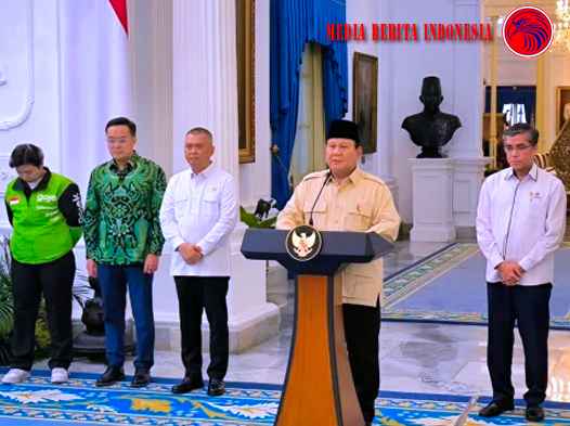 Presiden Prabowo Menhimbau Pada Perusahaan Memberi THR untuk Ojek-Kurir Online