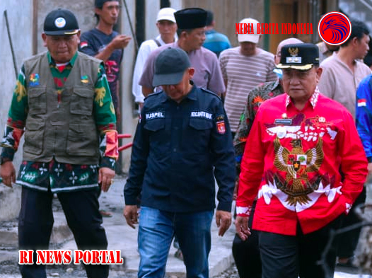 Wakil Bupati Lambar Sambangi Korban dan Berikan Bantuan