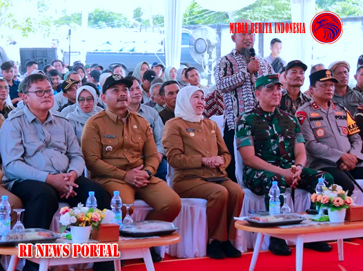 Ngawi Ikut Panen Raya Padi Serentak di Seluruh Indonesia Via Zoom
