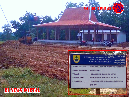 Proyek Pengurukan Lahan Pasar Trade Centre Sragen Disinyalir Langgar Standar Kerja