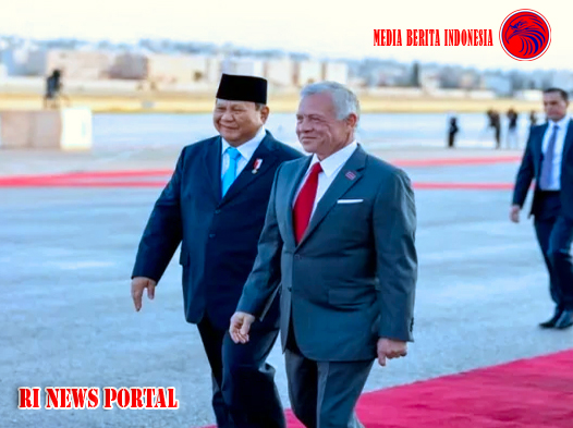 Raja Abdullah II Menyambut Khusus Presiden Prabowo