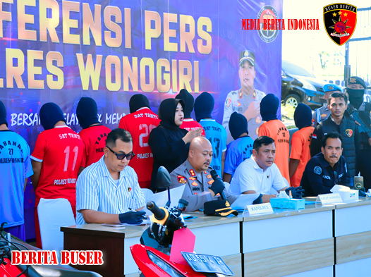 Ungkap Kasus Kriminal oleh Polres Wonogiri April 2025