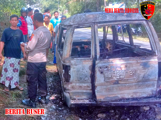 Insiden Kebakaran Kendaraan di Sidoharjo