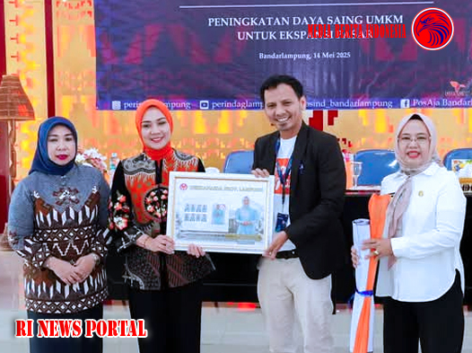 Kerja Sama Strategis Dekranasda Provinsi Lampung dan PT Pos Indonesia
