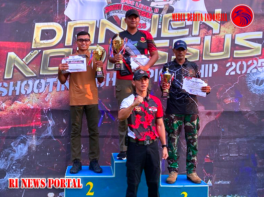Ketangguhan Personel Brimob Polda Jawa Tengah dalam Kejuaraan Menembak Danjen Kopassus Cup 2025