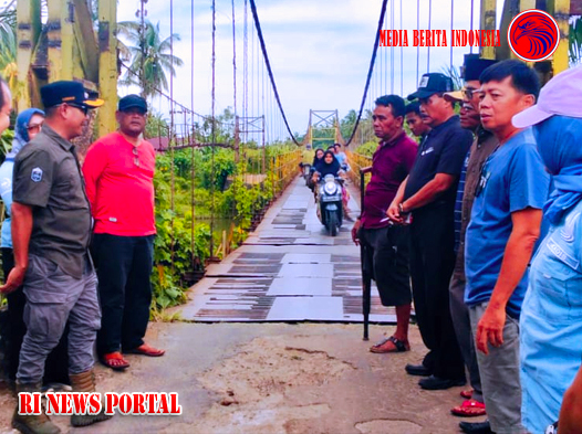 Kunjungan Kerja Wakil Bupati Pesisir Selatan dan Rencana Renovasi Jembatan Gantung Kampung Tanjung Medan