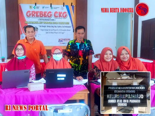 Pendekatan Partisipatif dalam Peningkatan Kesehatan Masyarakat serta Kegiatan Cek Kesehatan Gratis (CKG) di Kelurahan Puloharjo