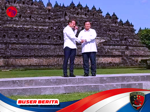 Presiden Prabowo dan Presiden Macron Kunjungi Borobudur dan Akmil Magelang