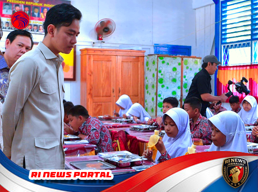 Wapres Gibran Tinjau Pelaksanaan Program Makan Bergizi Gratis di Bengkulu