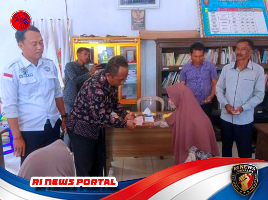 Distribusi BLT-DD 2025 di Pekon Suka Mulya