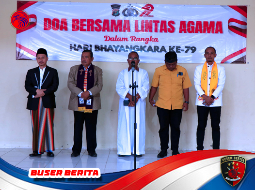 Doa Bersama Lintas Agama di Polres Lampung Barat