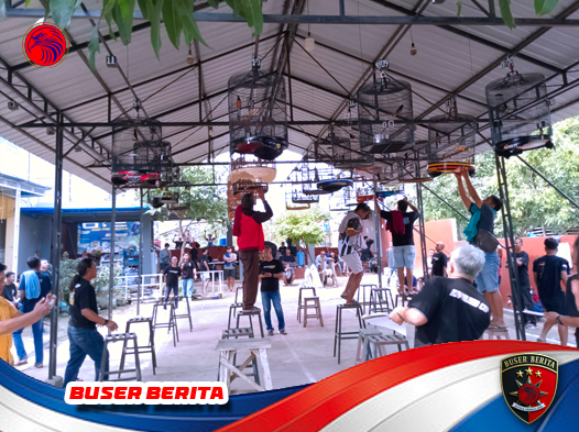 Gantangan Burung dan Bazar UMKM Warnai Peringatan Hari Bhayangkara ke-79 di Wonogiri