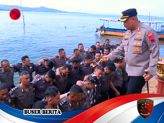 Kenaikan Pangkat Massal di Polres Wonogiri