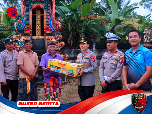Polres Lampung Timur Laksanakan Bakti Sosial Hari Bhayangkara ke-79