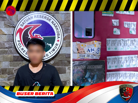 Polres Lampung Timur Tangkap Pengedar Narkoba yang Menargetkan Remaja