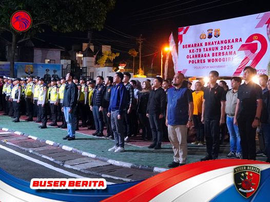 Polres Wonogiri Gelar Apel Siaga Malam Tahun Baru Islam 1447 H untuk Perkuat Stabilitas Kamtibmas