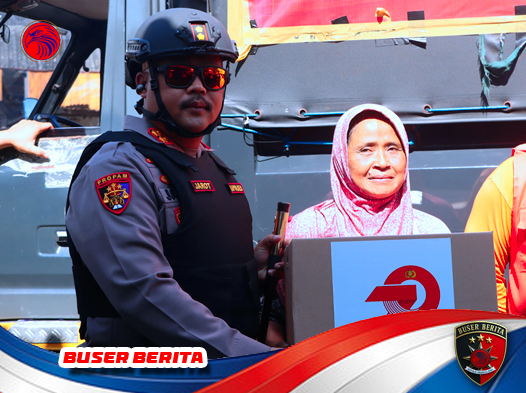 Polres Wonogiri Gelar Bansos Paket Sembako dalam Rangka Hari Bhayangkara ke-79 di Pracimantoro