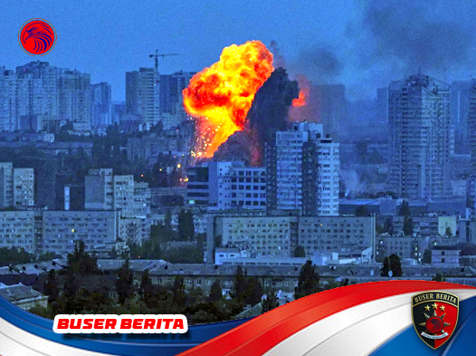 Rusia Lancarkan Serangan Udara Terbesar