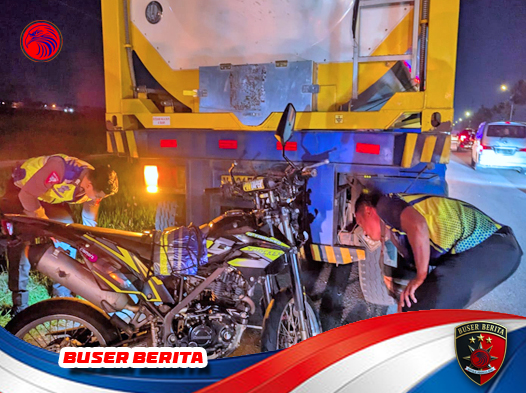 Satu Pemotor Luka Berat Polisi Imbau Kewaspadaan Jalan Raya